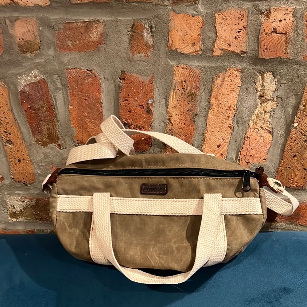 Vintage Waxed Canvas Sprinter Duffle